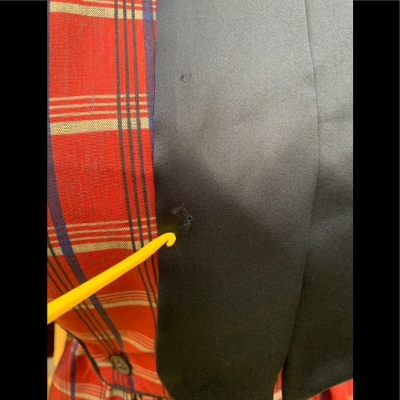 VTG ACT I Size 3-4 Plaid 3/4 Sleeve Collared Dress - Picture 13 of 13